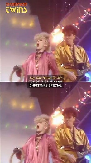 Thompson Twins on Top of the Pops 1984 - Lay Your Hands On Me