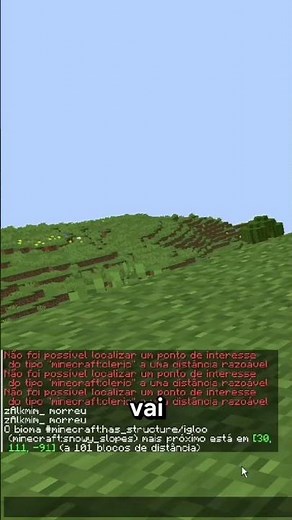 Comandos do Minecraft que você precisa saber!!! PT 1 #dicas #minecraft #minecraftbrasil #aventura