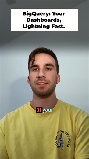 Landon Colvig on Instagram: "Slow dashboards? Load data into BigQuery. Cheaper than you think, and load times drop to 1-3 seconds. Actionable analytics for marketing agencies! #DataWarehouse #BigQuery #AnalyticsTips #MarketingAgencies #DashboardPerformance #DataLoading #AnalyticsHacks"