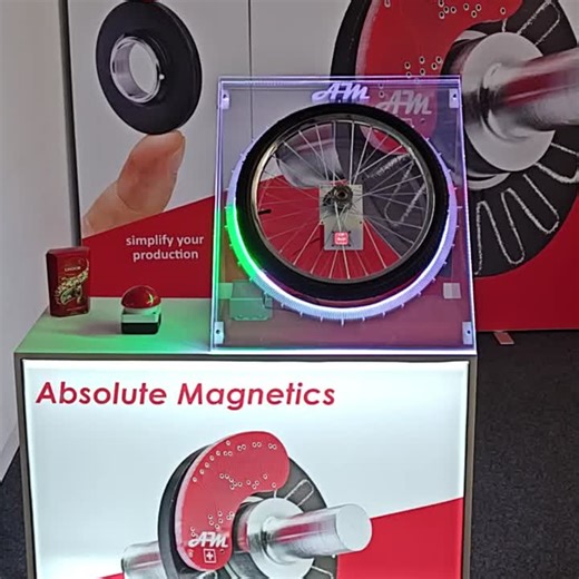#sps2025 #smartautomation #absolutemagnetics #magneticencoder #motioncontrol #motor #actuator #nuremberg #encoder | Absolute Magnetics AG