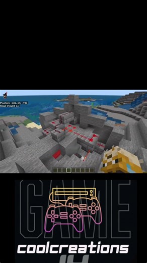 Redstone Secret Entrance Bedrock #minecraft #minecraftshorts #bedrock #trending