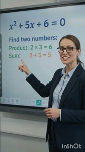 Quadratic Equations by Factorization Method | Step-by-Step Easy ExplanationMaths Master AI#100k#fyp