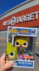 Sonic the Hedgehog Super Sonic with Emeralds Funko POP Plus Figure at Target