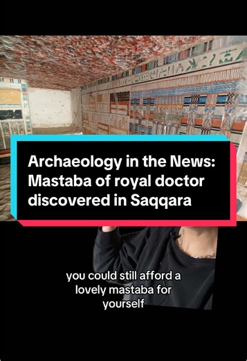 #greenscreen One word: stunning. You can read the full press release and see the photos up close on the Ministry of Tourism & Antiquities FB page. #archaeologytiktok #archaeology #history #ancienthistory #ancientegypt #discovery