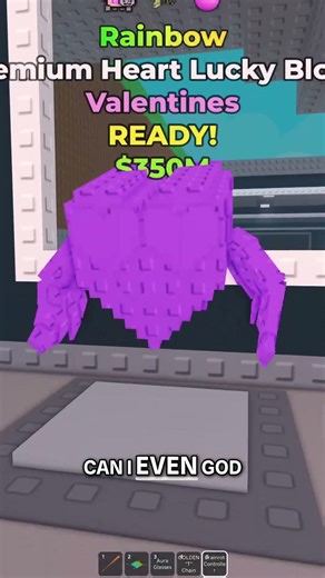 Roblox Lucky Block Trick: Stealing Brainrots (She'll NEVER Know!) #shorts