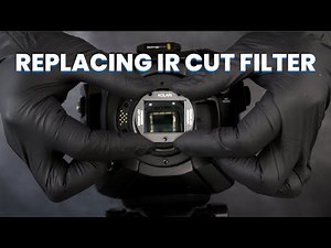 How To Replace Blackmagic URSA Broadcast G1 IR Cut Filter | Kolari DIY Blackmagic Filters