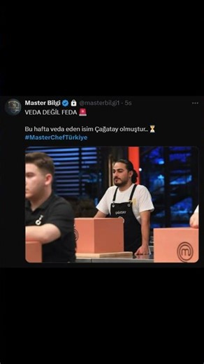 MASTERCHEF ÇAĞATAY VEDA MI ETTİ?