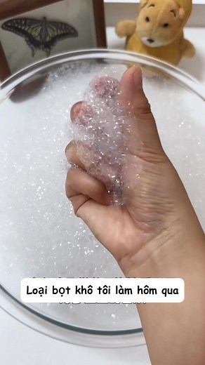 Hướng dẫn làm bọt khô xả stress #genz #fypシ #chuyenchiem #review #giaitri #haihuoc #reels | Chuyện Chị Em