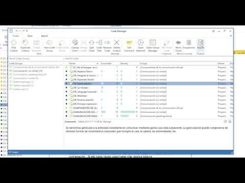 ATLAS.ti 8 - Revisar las citas asociadas al código