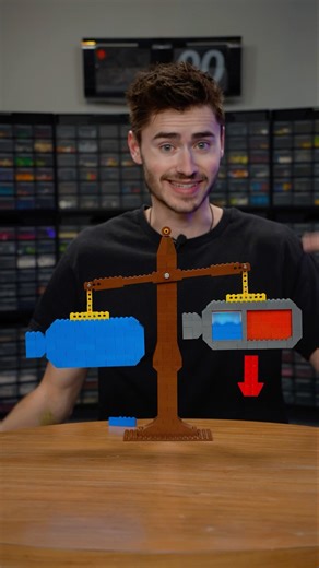 How Submarines Rise and Sink in LEGO! #lego