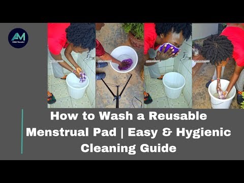 How to Wash a Reusable Menstrual Pad | Easy & Hygienic Cleaning Guide