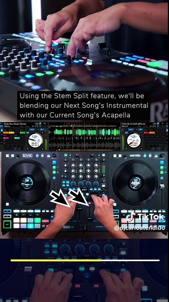 Rane Four Stem Mixing Tutorial | DJ Trick Remix