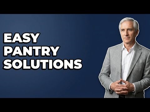 What accessible pantry storage options exist?