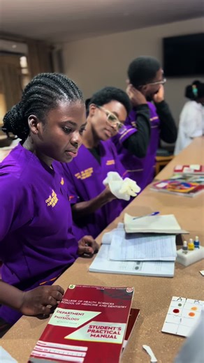 When the lab results finally start making sense in testing blood groups 😅🧪 #VetMed #labexperiments #UniversityLife #knust #medicalstudent