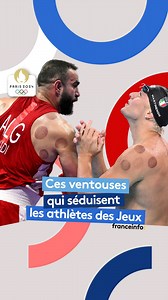 904K views · 1.6K reactions | Pendant les #JO, tous les téléspectateurs ont pu voir des traces rondes et violacées sur le corps de plusieurs athlètes. Rien de grave ! Seulement des traces de "ventouse-thérapie", une technique qui vise à aider à la récupération et soulager la douleur. Explications... #santé #Paris2024 #olympics #sport | Franceinfo | Facebook
