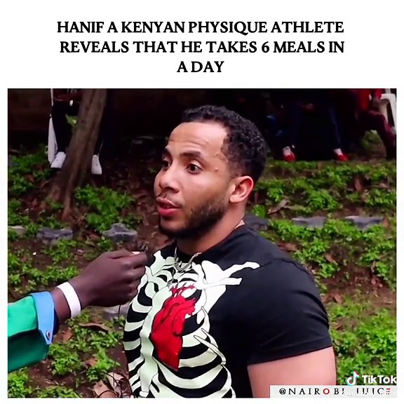 Kenyan Physique Athlete Reveals His 6 Meals a Day Routine