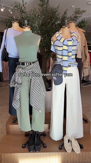 Spring Knits: Lightweight and Petal-Soft Styles