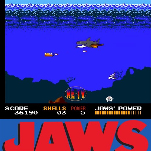 19K views · 310 reactions | Jaws (NES) | Retro-Entertainment TV | Facebook