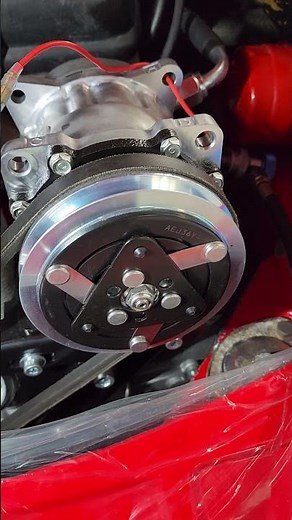 Ac compressor magnetic clutch operation