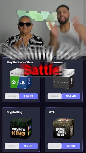 GAMING GRANNY BOX: Alienware Vs PlayStation 😁💰 #playstation #Alienware #xboxone #hypedrop #hypebeast #mysterybox #gambling #roobet #playstationplus | Myst Milo