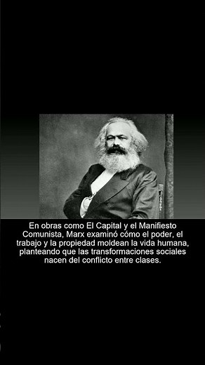 ¿Quién fue Karl Marx? Filósofo y Teórico Social #KarlMarx #Filosofía #Economía #Historia #QuiénFue