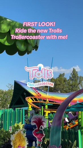 Experience the New Trolls Trollercoaster at Universal Orlando