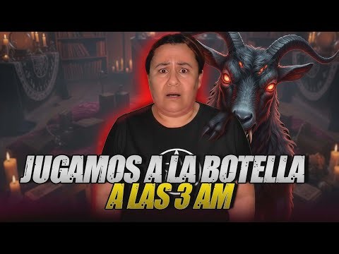 We played spin the bottle at 3:00 AM at my house and a spirit appeared! 😱