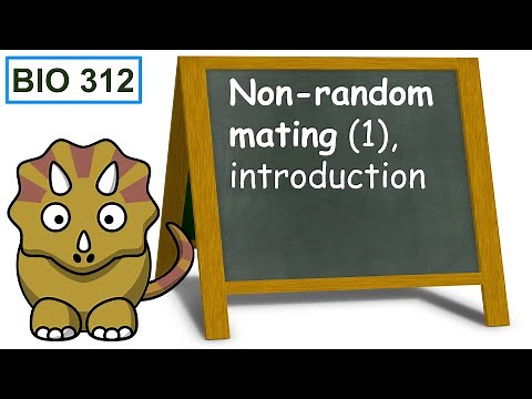 Non-random mating (1), introduction.