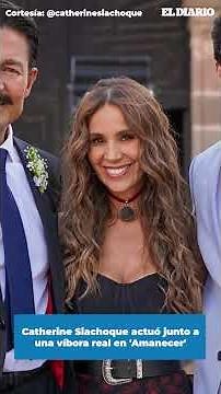 Catherine Siachoque y el increíble vínculo que creó con una serpiente en el set / El Diario