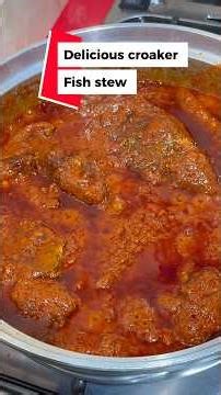 How to make a delicious pot of croaker fish stew without tomato paste. #stew #croakerfishstew #food