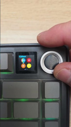 aula f75 max screen and knob menu