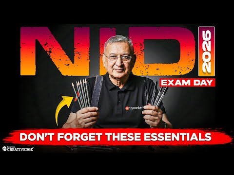 NID 2026 Exam Day Checklist: Must-Have Items & What to Avoid 🔎 | Don't Miss This ⚠️