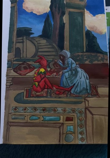 Creating Princess Jester Art Drawings