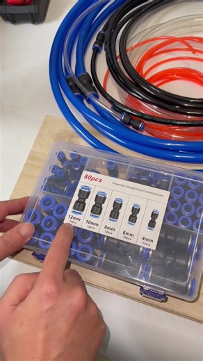 Essential 80 Piece Quick Connect Air Hose Fitting Kit
