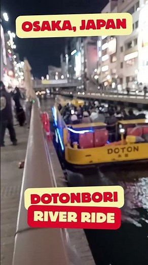 Dotonbori Night River Cruise Experience: Discover Osaka’s Brightest Lights From the Water