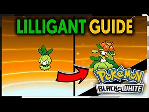 HOW TO EVOLVE PETILIL INTO LILLIGANT ON POKEMON BLACK AND WHITE
