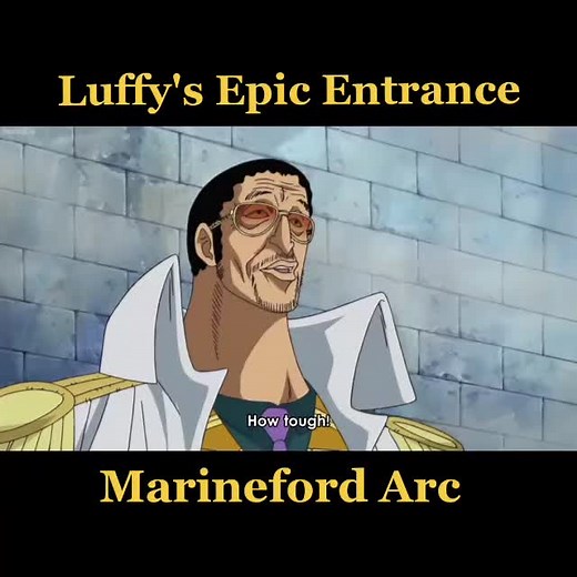 Luffy's Epic Entrance at Marineford Arc. #foryou #Oda #animetiktok #animeedit #viral #fyp #anime #onepiece #animation #onepieceanime #Luffy #marineford #masterpiece