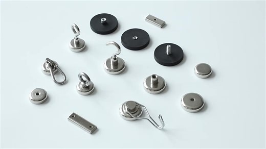 High Pulling Force Neodymium Pot Magnet Cup Punched Welded Industrial Grade Magnets With Countersunk M4 M6 M8 M10 Threaded Hole