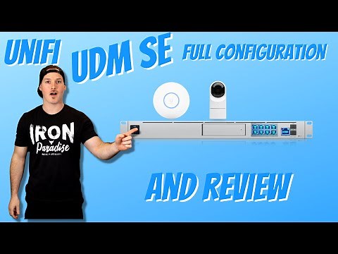 UDM SE Full Configuration and review
