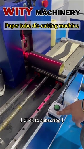 #PaperTubeDieCutting#TubeDieCutter #packagingmachinery #CustomShapeCutting