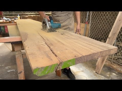 DIY Smart Ladder Chair. Building a Smart Folding Ladder Chair - Wood Processing Project.