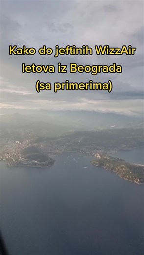 Kako pronaći jeftine WizzAir letove iz Beograda