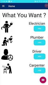 Home Service Provide Android App | Final Year Android Project with Source Code and Report #shorts