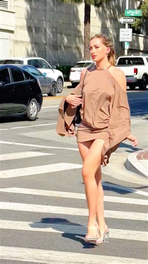 Mocha Draped Mini Dress 🤎🚶‍♀️ Street Fashion Style Inspo #StreetFashion #StreetStyle #Fashion
