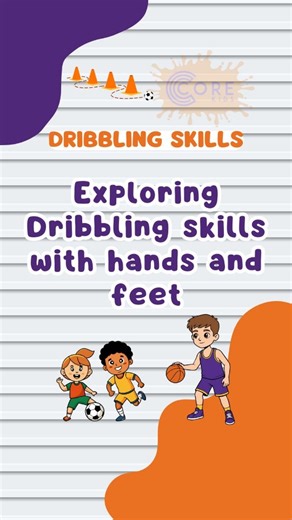 ⭐ A peek inside one of our PE lessons from the CORE Kids PE & Wellbeing Portal! ⭐ In this lesson, Coach Sasha focused on dribbling skills using hands and feet, with loads of games, skill exploration and fun challenges for all abilities 🙌⚽ The kids were learning, moving, laughing and growing in confidence every step of the way — great work everyone! 👏 💜🧡 It’s always so much fun being a CORE Kid 🎉 | CORE Kids