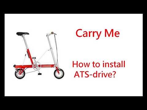 Carry Me upgrade kit- ATS-speed drive, bike accessory