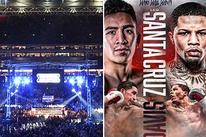 Boxing fans set to return for Gervonta Davis vs Leo Santa Cruz title fight
