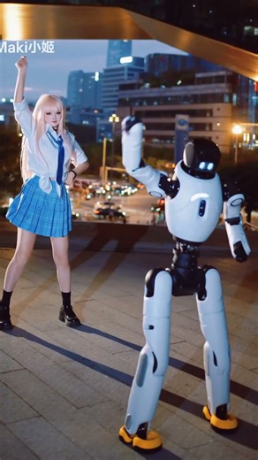Robot Instantly Learns Dance Moves Just by Watching a Video 💃🤖 #robot #robotics#dance #humanoidrobot