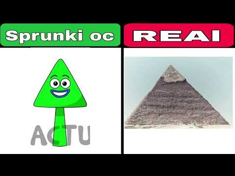 Sprunki OC: Triangle (from Save The Shapes) – Real Life Version | 3D Cinematic Animation