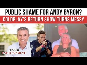 Andy Byron's PUBLIC HUMILIATION? Coldplay Fan SHAMES Kiss Cam Couple With THIS Savage Sign | WATCH
